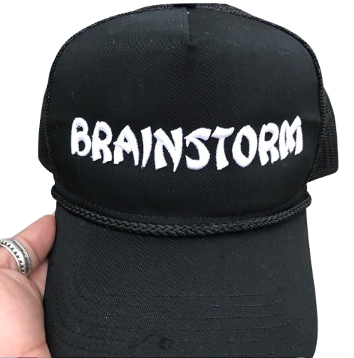 Black Bs Trucker Mesh back